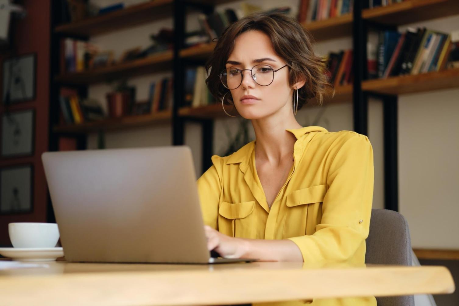 Professional workspace showing SEO strategy implementation